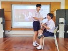 การประกวดขับร้องบทเพลงจีน สำหรับนักเรียนชั้นม.4-6 แผนมนุษย์  ... Image 4